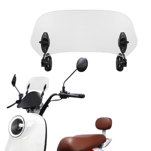 Extension de pare-brise de moto réglable universelle pour moto de course