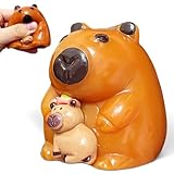 Capybara Taba Squishy Toys for Kids, Kawaii Animals Sticky Stress Balls Squeeze Sensory Toy, Cute Capybara Taba FuFu Squishy Stress Ball, Birthday Gifts, Party Favors