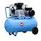 AIRPRESS - Compresor de aire de dos pistones HL 340-90 10 bar 3 CV / 2,2 kW 272 l/min 90 litros