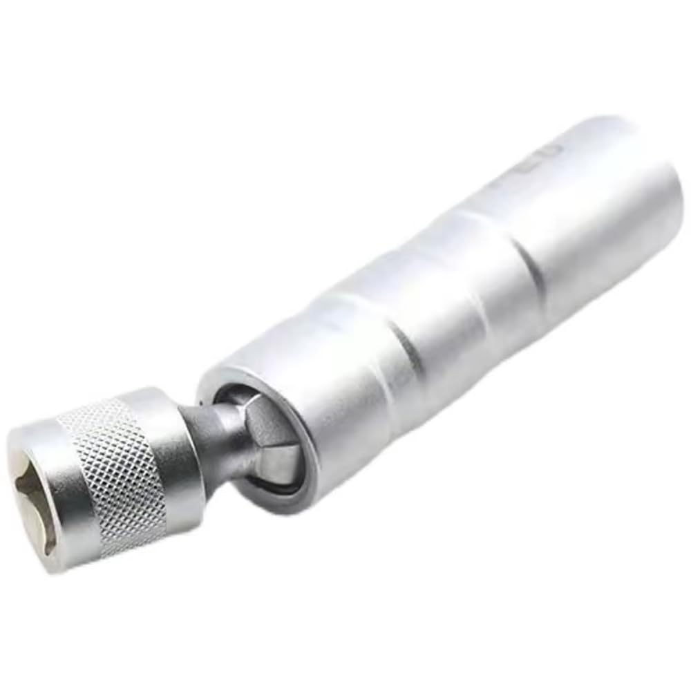 Toplionace Juego de 7 Llaves de Vaso Magnéticas Ultrafinas para Bujías, para Automóviles y Motocicletas.