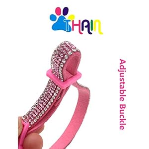 Collare per Gatti Regolabile con Strass e Campanellino - Taglia S - Ideale per Gattini
 - immagine 3