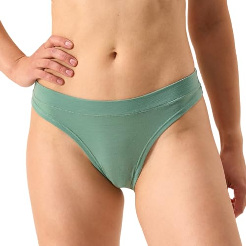 Image of Women's Merino Classic Thong By Woolly | RWS Certified | Soft, Breathable, Seattle Designed