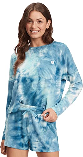 Roxy Sunshine Spirit Haut à manches longues bleu pour femme