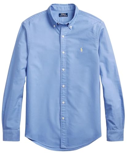 Image of POLO RALPH LAUREN Men's Classic Fit Plaid Oxford Shirt