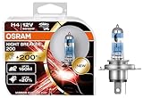 OSRAM H4 Lámpara Faro de Carretera 60/55W Luz Alta 64193NB220-2HB