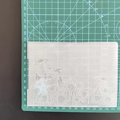 Lily Craft Linda Craft Spring Daisy Flower Butterfly Plastic Embossing Folders For Card Making Scrapbooking And Other Paper Crafts #TOP3