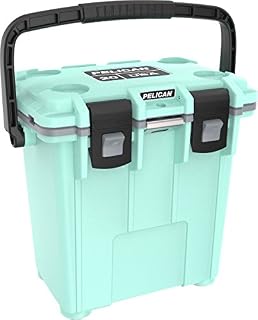 Pelican Elite 20 Quart Cooler (Seafoam/Gray), Model:20Q-1-SEAFOAMGRY