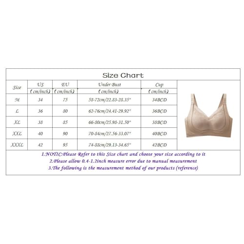 Soutien-gorge maintien optimal sans armatures et bonnets fixes