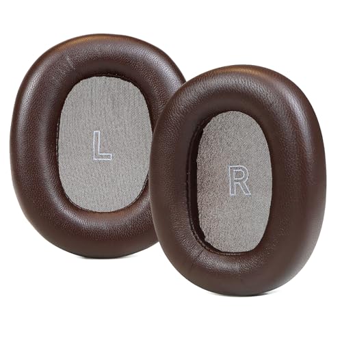 SINOWO Replacement Lambskin Earpads for Bang & Olufsen Beoplay H95 Wireless Active Noise Cancelling (ANC) Over-Ear Headphones,Sheepskin Ear Pads Cushions with Noise Isolation Memory Foam(Chestnut)