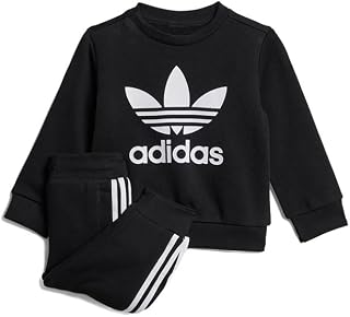 adidas アディダスオリジナルス トレフォイルロゴ スウェット&スウェットパンツ セットアップ IX5150 IX5151 IX5149 3ライン ギフト プレゼント ベビー