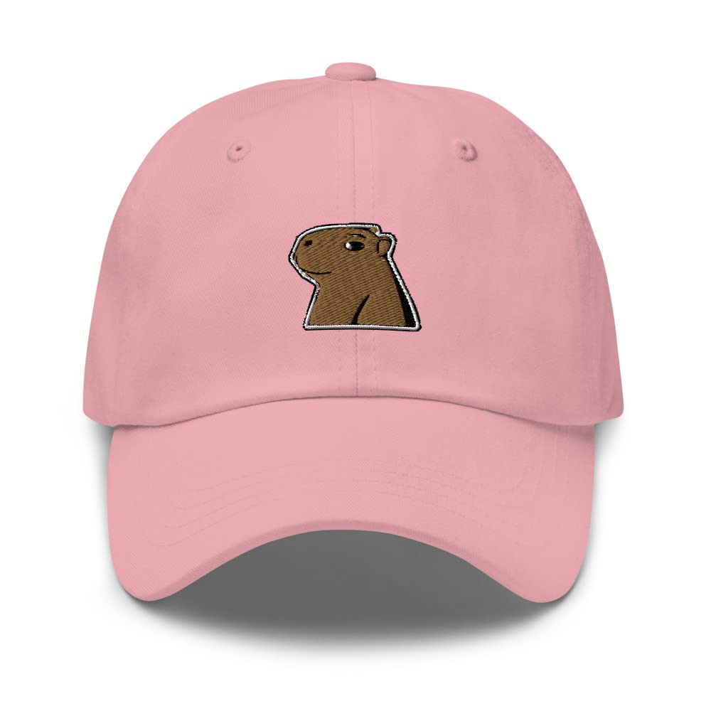Capybara Hat Cute Capybara Friendly Capybara - Cute Capybara Embroidery Dad hat