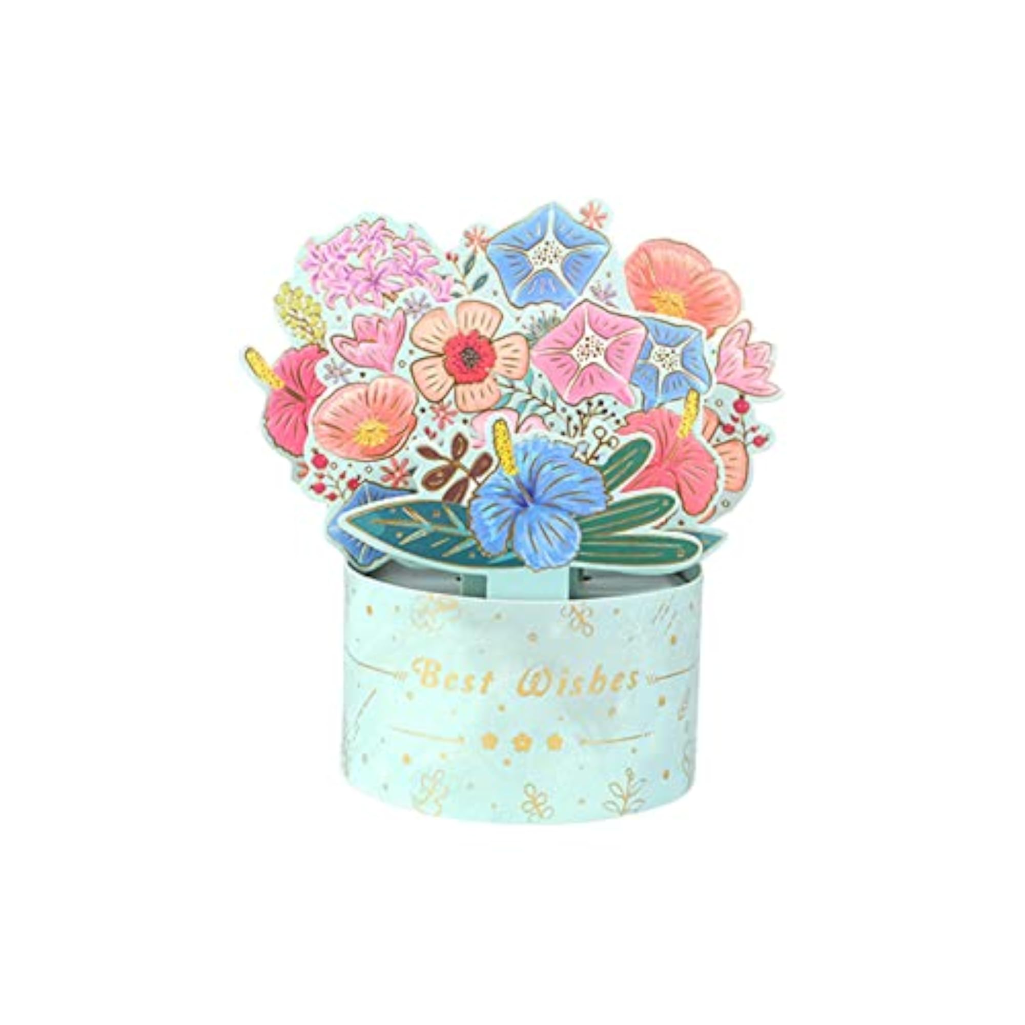 3D Greeting Card Gift Card for Birthday and Mother's Day