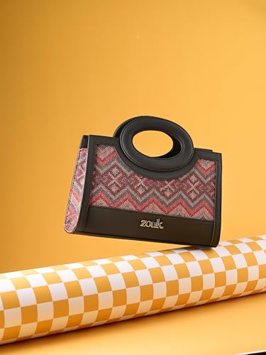 Image of ZOUK Zoe Sling Bag | Stylish Women's Crossbody Bags | Purse | Detachable Strap | Water-Resistant | Trendy Girls Side Bag | Compact & Chic