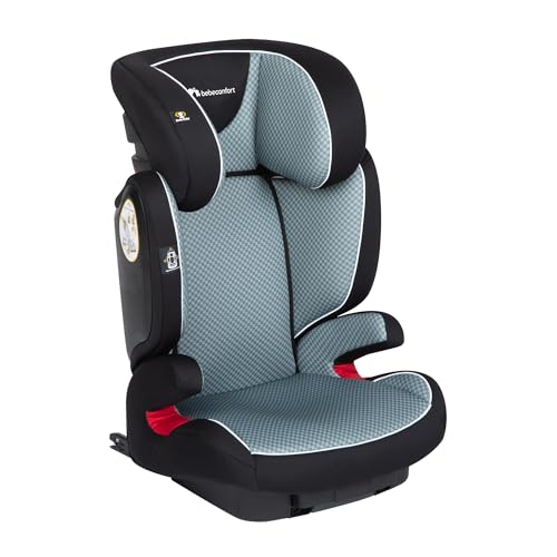 Bebeconfort Road Fix Child Group 2/3 ISOFIX Car Seat, ISOFIX Booster Seat, 3.5-12 Years, 15-36 kg, Pixel Grey