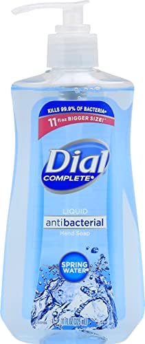 Dial Antibacterial Liquid Hand Soap, Spring Water, 11 Fl Oz