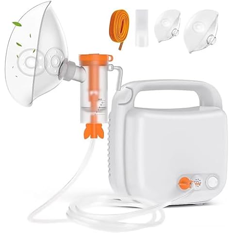 Sweluxe Portable Nebulizer for Kids and Adults, Handheld Personal Steam Inhaler Nebulizer Machine with 3 Speed Modes(Including Carrying case) Cover