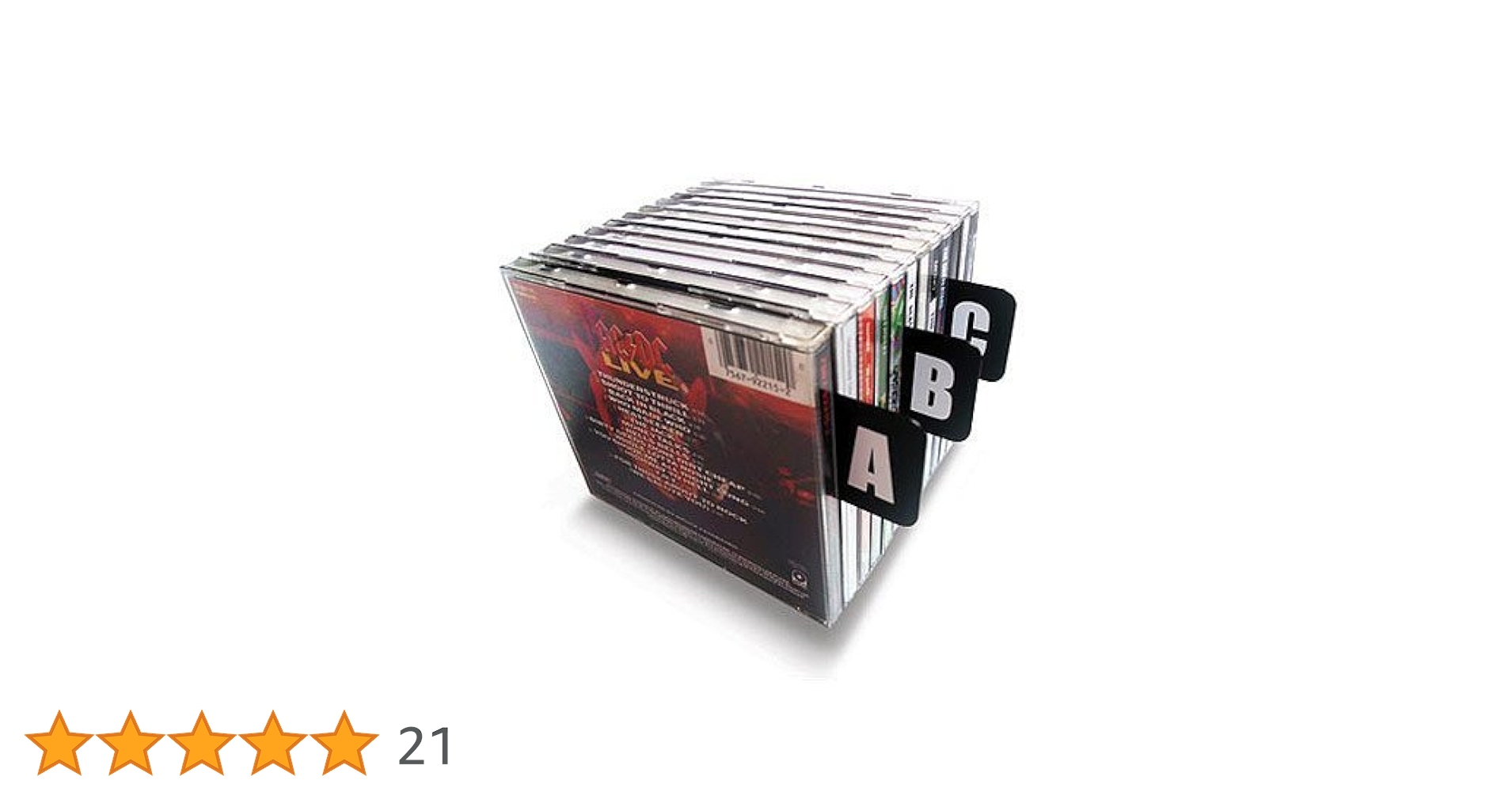 行き届いた書庫　英語foil 2枚セット Amazon.co.jp: ILLIYIN ディバイダー 26個 A-Z DVD CD ファイル