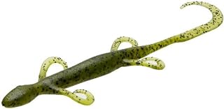 Zoom 033019 Magnum Lizard, 8-Inch, 9-Pack, Watermelon Seed
