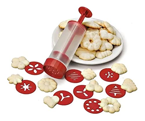 Máquina Manual De Fazer Biscoitos Com 9 Modelos De Forminhas