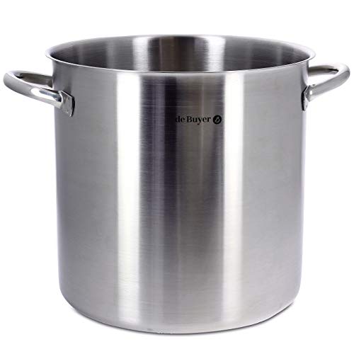 de Buyer DeBuyer Prim Appety Stock Pot 12.6 inch - 26.4 qt