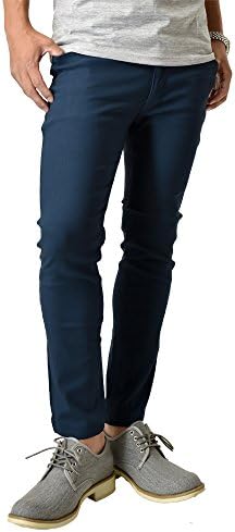 （20:00時点） [アルージェ] チノパン ストレッチパンツ イージーパンツ テーパード 伸縮 大きいサイズ M L LL 3L / D2G / LL 9分丈ネイビー