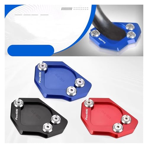 Extension béquille moto BMW F700GS anti-enfoncement support de sol meuble - 2