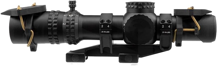 34mm Tube Riflescope Cap Scope Lens Cover with Rear Cap Combo Fit for 34mm Tube Riflescope,Such As NF 1-10X24 Scope,by Nylon Polymer 3D Print