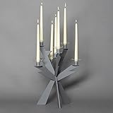  ARTI E MESTIERI candelabro de mesa (Metal Zeus Pizarra