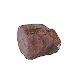 100 % natürlicher, roher Stern-Rubin, loser Edelstein.