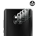 (4 Pack) AKWOX Tempered Glass Camera Lens Protector for Huawei Mate 20 Pro Webcam, Ultra Thin 0.2mm 9H Hard Lens Protector, Anti-Scratch,Dustproof,High Transmittance
