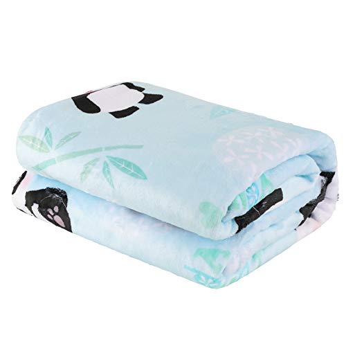 Panda Throw Blanket, Adorable Super-Soft Extra-Large Panda Blanket For Toddlers Kids Baby Adults Teens Boys And Girls, Fleece Panda Blanket (50 In X 60 In) Warm And Cozy Throw For Bed Crib Or Couch #TOP6
