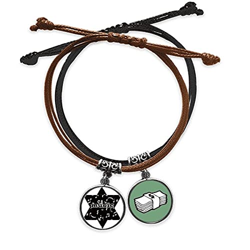 Pulsera de musica en cuero para lucir en conciertos y festivales urbanos