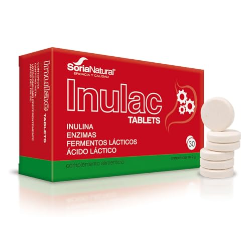 Soria Natural Inulac Pastillas Probióticos y Prebióticos...