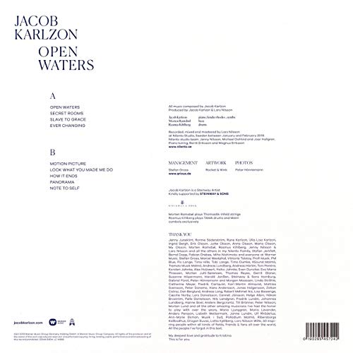 JACOB KARLZON - OPEN WATERS