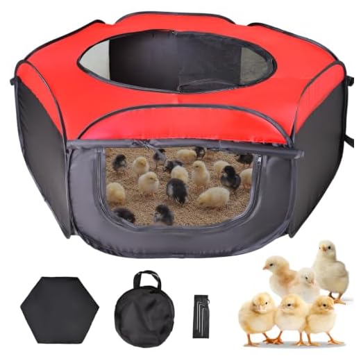 Tetuga Brooder Box for Chick Starter Kit, Chicken Brooder Up to 15 Chicks