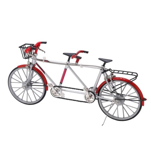 Gsycle Alloy Tandem Mini Bike Model Desk Ornament