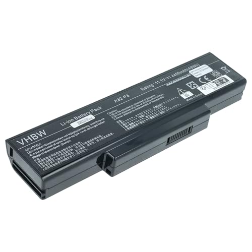 vhbw Batería Compatible con Novatech W76TUN, M765SU Notebook (4400 mAh, 11,1 V, Li-Ion, Negro)