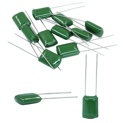 Piutouyar 10 Pack 223J 630V 0.022UF Guitar Tone Capacitor Polypropylene Capacitor for Electric Guitar & Bass