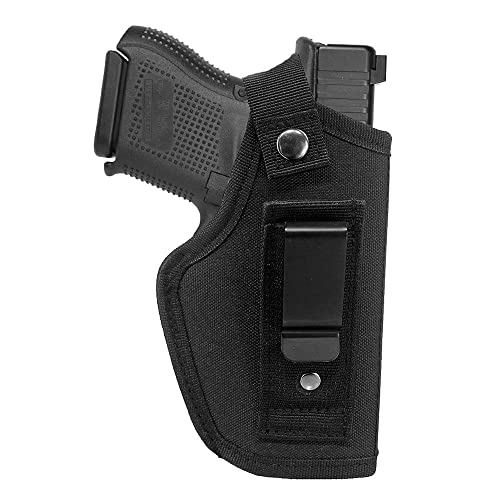 Bursport Inside The Waistband Holster For Concealed Carry Tuckable Handgun Holster For Subcompact Compact Size Handguns Black #TOP1