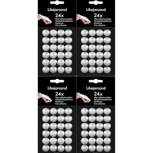 96 packCandle Sticky Dots White Adhesive Small Candles, Accessories Candle