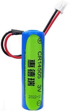 Nuboxx 1-Pack CR14505 3V 1500mAh مع 2.54 بطارية ليثيوم PCL بيضاء غير قابلة لإعادة الشحن