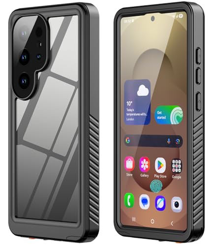 Coque Samsung Galaxy S25 Plus protection intégrale noire haute performance
