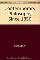 Contemporary Philosophy Since 1850 B000NWMW06 Book Cover
