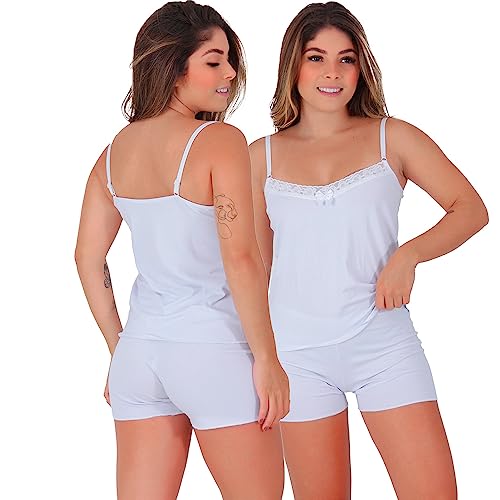 Kit 3 Baby Dolls Vivi Tecido Fibra Natura