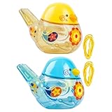 | Double plaisir de jeu: ce sifflet à oiseaux offre deux modes de jeu, avec de l'eau et sans eau pour éveiller la curiosité et l'envie d'explorer les enfants. Il assure un plaisir de jeu polyvalent lors d'aventures en plein air ou de jeux dans votre propre maison, ce qui en fait un jouet adaptable et captivant pour différentes situations.