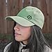 GRITR Trucker Hat - One Size Casual Hat for Camping, Hiking, Gym, Everyday Wear, Green Sage, Curved Visor