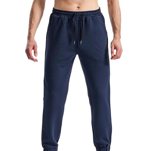 Generisch Pantalones de verano de lino japonés retro para hombre, pantalones rectos de pierna ancha, pantalones de chándal juveniles (gris, XXL), marine, XL | Ya disponible en tu tienda friki favorita! En mundofriki.es!