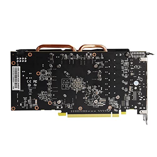 Mllse Placa de vídeo RX580 8GB GDDR5 PCI Express X16 Com BIOS Para Jogos DP/HDMI/DVI Saída de 60Hz Resolução 4K Ventiladores Duplos de Refrigeração (RX 580 8GB) - Imagem 4
