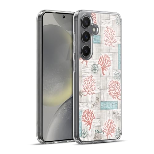 Funda de Gel Suave Samsung S24+ Paul Brent Coral Azul