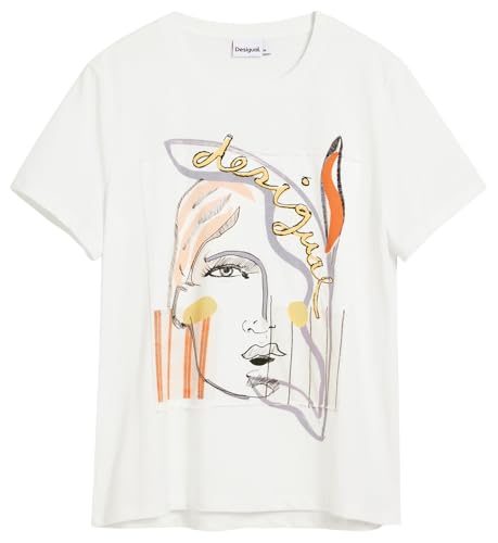 T-shirt Desigual Vilma pour femme avec motif chic original